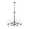 Z-Lite Joliet 5 Light Chandelier, Chrome & Clear 473-5CH - alternate 3